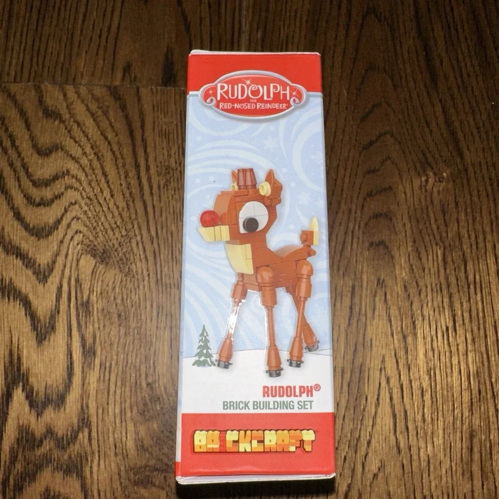 BRICKCRAFT RUDOLPH THE RED-NOSED REINDEER / RUDOLPH BRICK‎ BUILDING SET-76 PCS